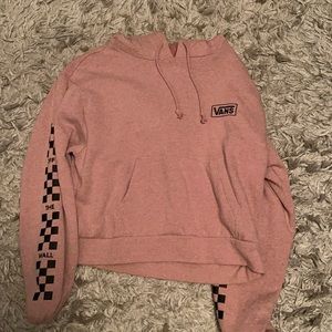Women’s vans cropped hoodie